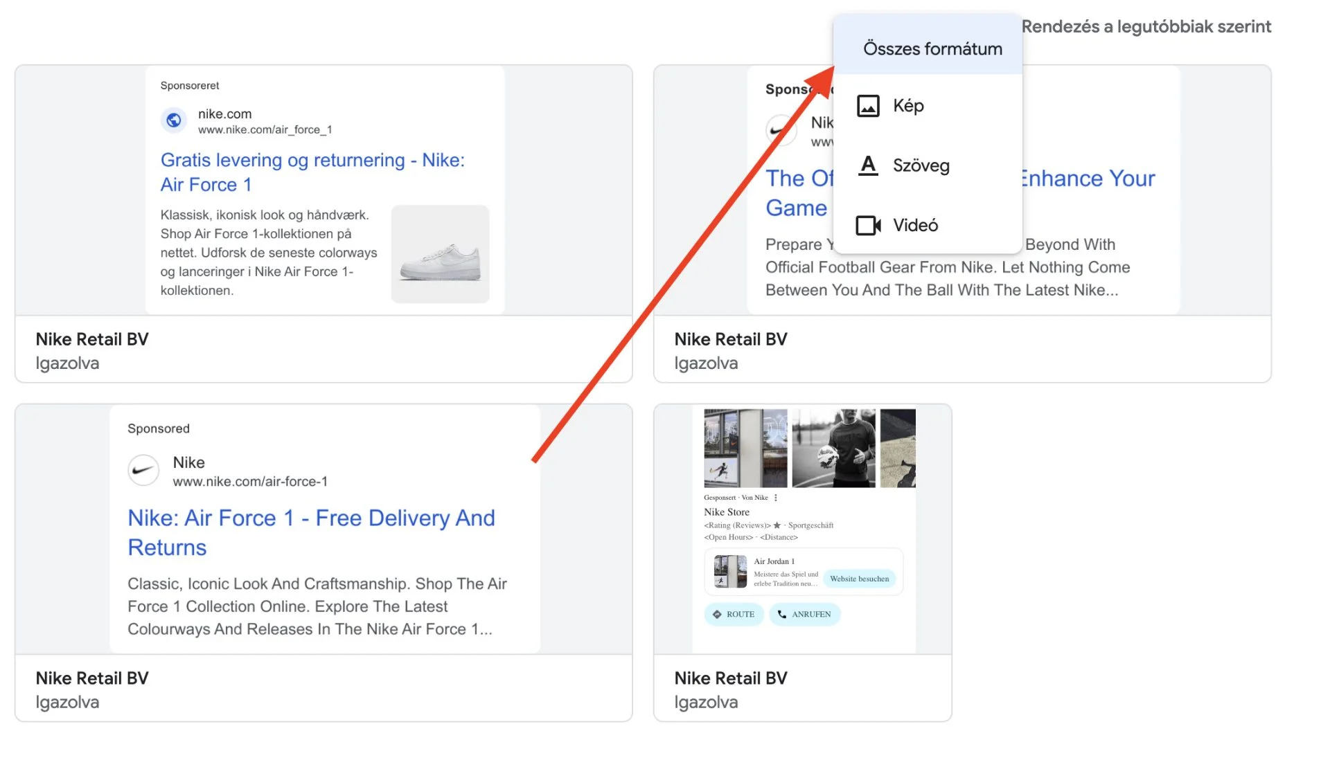 Google Ads versenytárselemzés6